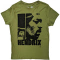 Front - Jimi Hendrix Womens/Ladies Let Me Live Cotton T-Shirt
