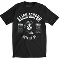 Front - Alice Cooper Unisex Adult School´s Out Song Lyrics Cotton T-Shirt