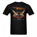 Front - ZZ Top Unisex Adult Eliminator T-Shirt