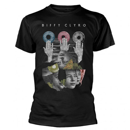 Front - Biffy Clyro Unisex Adult Hands T-Shirt