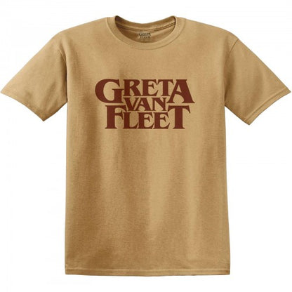 Front - Greta Van Fleet Unisex Adult Logo T-Shirt