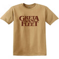 Front - Greta Van Fleet Unisex Adult Logo T-Shirt