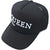Front - Queen Unisex Adult Logo Mesh Back Baseball Cap