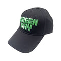 Front - Green Day Unisex Adult Dripping Logo Baseball Cap