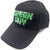 Front - Green Day Unisex Adult Dripping Logo Baseball Cap