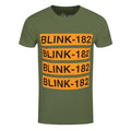 Front - Blink 182 Unisex Adult Repeat Logo T-Shirt