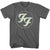 Front - Foo Fighters Unisex Adult Logo Soft Touch T-Shirt