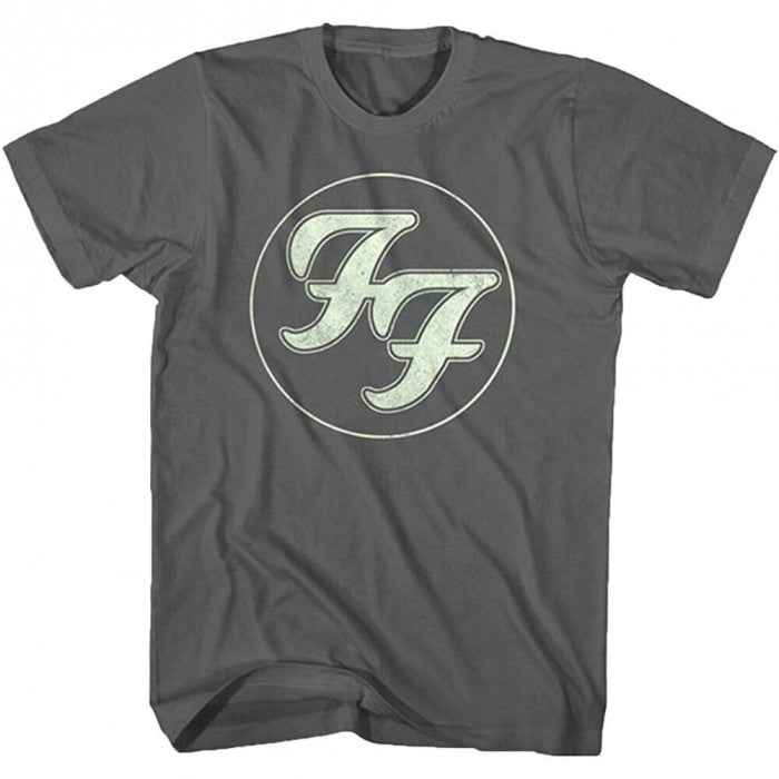 Front - Foo Fighters Unisex Adult Logo Soft Touch T-Shirt