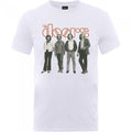 Front - The Doors Unisex Adult Band Cotton T-Shirt