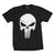 Front - The Punisher Unisex Adult Jagged Skull Cotton T-Shirt