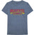 Front - Marvel Comics Unisex Adult Distressed Logo Cotton T-Shirt