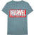 Front - Marvel Comics Unisex Adult Dripping Logo Cotton T-Shirt