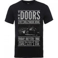 Front - The Doors Unisex Adult Advance Final Cotton T-Shirt