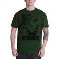 Front - Jimi Hendrix Unisex Adult Let Me Live Cotton T-Shirt