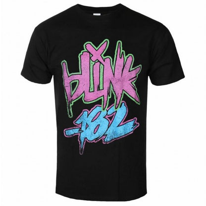 Front - Blink 182 Unisex Adult Neon Logo T-Shirt