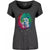 Front - Jimi Hendrix Womens/Ladies Galaxy Cotton T-Shirt