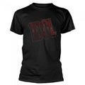 Front - Billy Idol Unisex Adult Vintage Cotton Logo T-Shirt