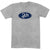 Front - Ash Unisex Adult Retro Logo Cotton T-Shirt