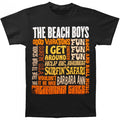 Front - The Beach Boys Unisex Adult Best of SS Cotton T-Shirt