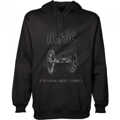 Front - AC/DC Unisex Adult About To Rock Hoodie