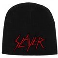 Front - Slayer Unisex Adult Scratch Logo Beanie