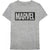 Front - Marvel Comics Unisex Adult Logo Cotton T-Shirt