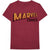 Front - Marvel Comics Unisex Adult Warped Logo Cotton T-Shirt