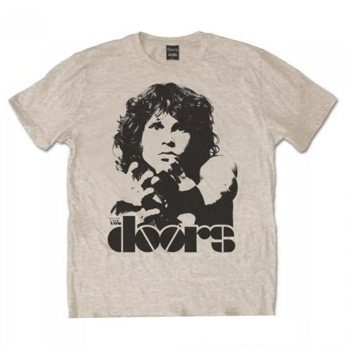Front - The Doors Unisex Adult Break On Through Cotton T-Shirt