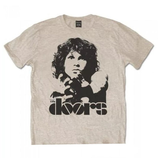 Front - The Doors Unisex Adult Break On Through Cotton T-Shirt