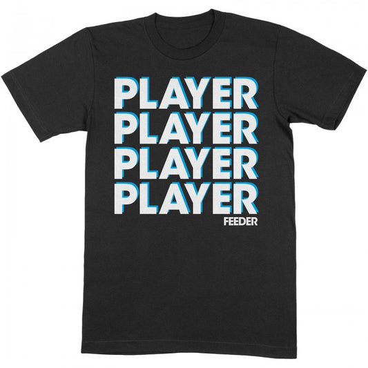 Front - Feeder Unisex Adult Player Cotton T-Shirt