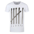 Front - While She Sleeps Unisex Adult Matches Cotton T-Shirt