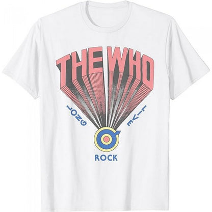 Front - The Who Unisex Adult Long Live Rock Cotton T-Shirt
