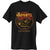 Front - The Doors Unisex Adult 68 Retro Circle Cotton T-Shirt