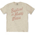 Front - Muddy Waters Unisex Adult Baptized Cotton T-Shirt