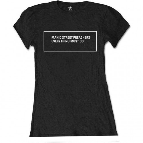 Front - Manic Street Preachers Womens/Ladies Everything Must Go Cotton T-Shirt