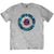 Front - The Who Unisex Adult Target Blocks Cotton T-Shirt