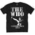 Front - The Who Unisex Adult British Tour 1973 Cotton T-Shirt