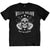 Front - Willie Nelson Unisex Adult Skull Cotton T-Shirt