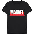 Front - Marvel Comics Unisex Adult Out The Box Logo Cotton T-Shirt