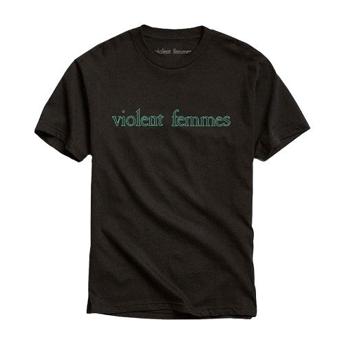 Front - Violent Femmes Unisex Adult Vintage Cotton Logo T-Shirt