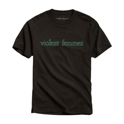 Front - Violent Femmes Unisex Adult Vintage Cotton Logo T-Shirt