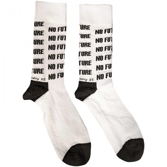 Front - Sex Pistols Unisex Adult No Future Socks
