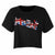 Front - Judas Priest Womens/Ladies Union Jack Cotton Boxy T-Shirt