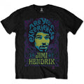 Front - Jimi Hendrix Unisex Adult Are You Experienced? Cotton T-Shirt