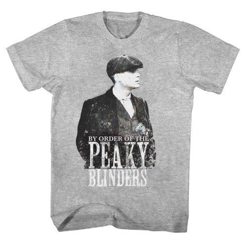 Front - Peaky Blinders Unisex Adult Tommy Shelby T-Shirt