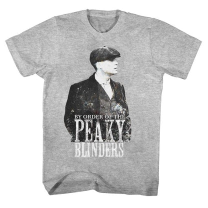 Front - Peaky Blinders Unisex Adult Tommy Shelby T-Shirt