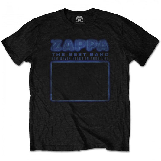 Front - Frank Zappa Unisex Adult Never Heard Cotton T-Shirt