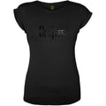 Front - The Beatles Womens/Ladies Drop T Logo T-Shirt
