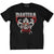 Front - Pantera Unisex Adult Kills Tour 1990 Cotton T-Shirt
