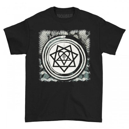 Front - Him Unisex Adult Album Cotton T-Shirt